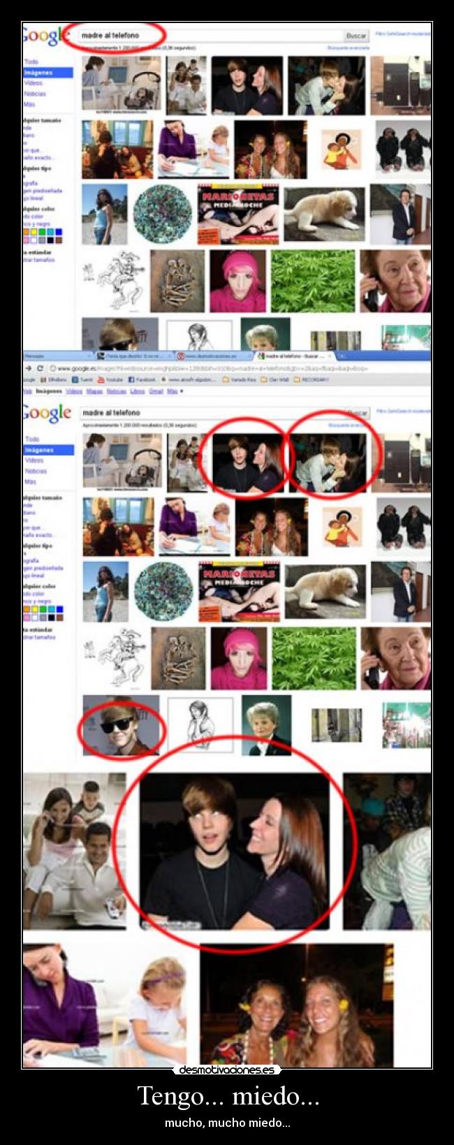 Tengo... miedo... - mucho, mucho miedo...