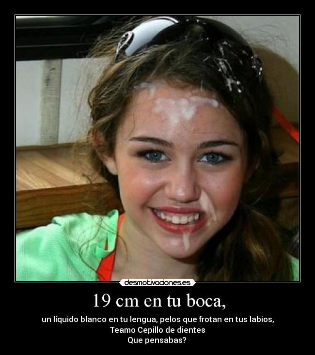 19 cm en tu boca, - 