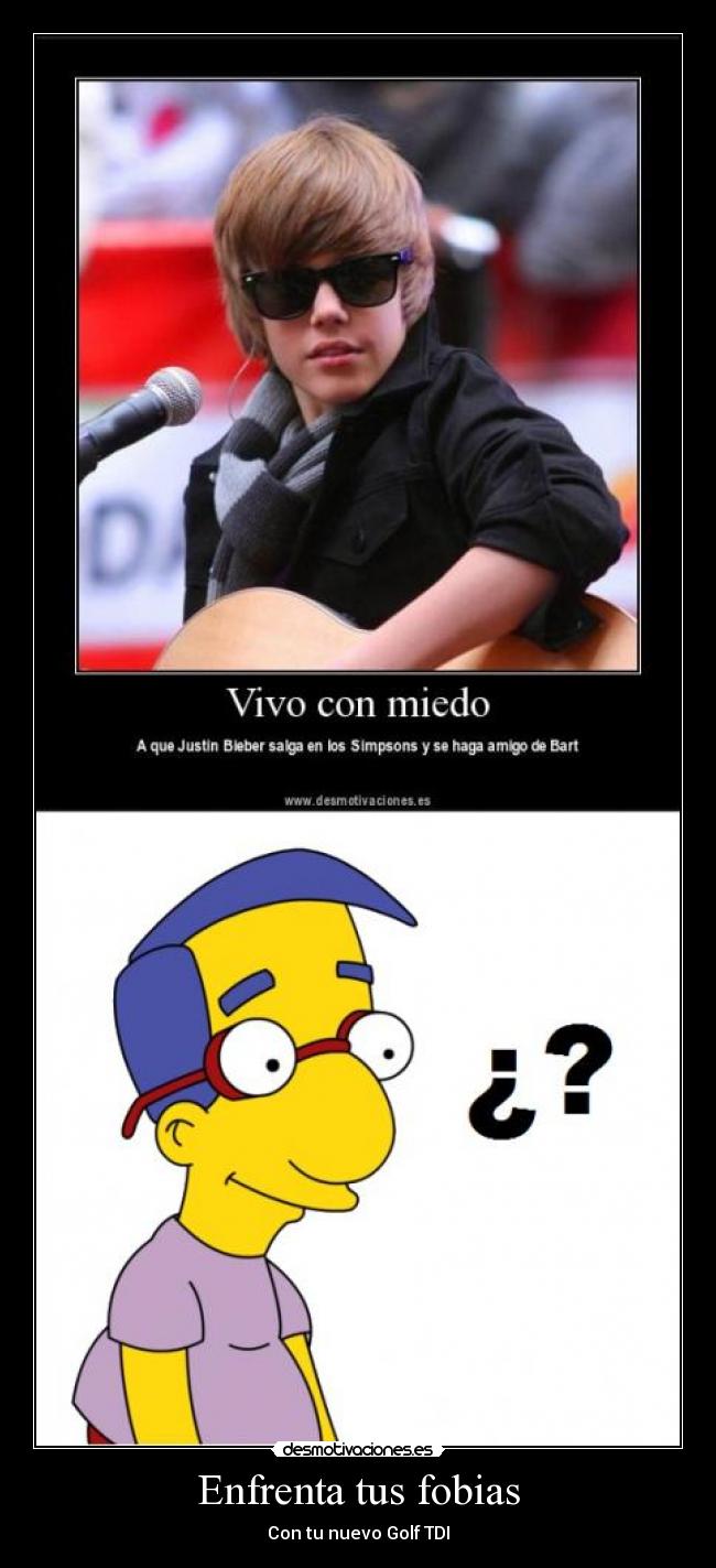 Enfrenta tus fobias - Con tu nuevo Golf TDI