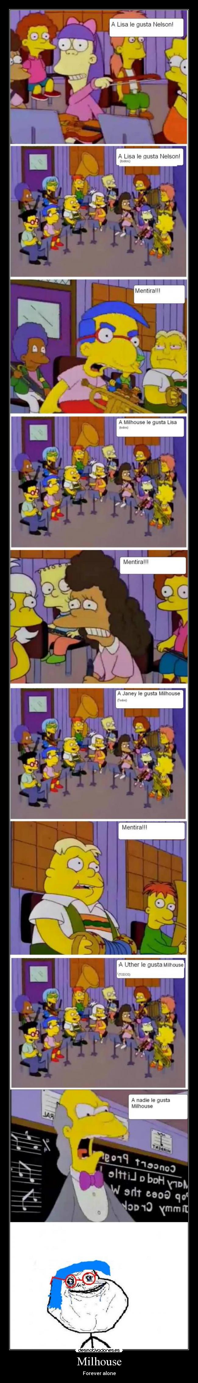 Milhouse - Forever alone