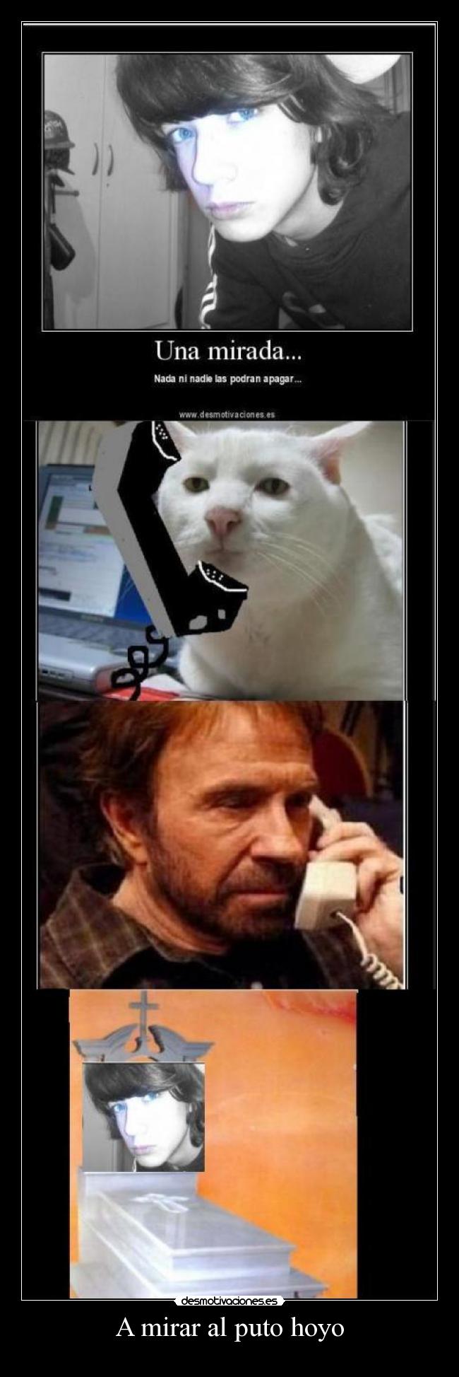 A mirar al puto hoyo -
