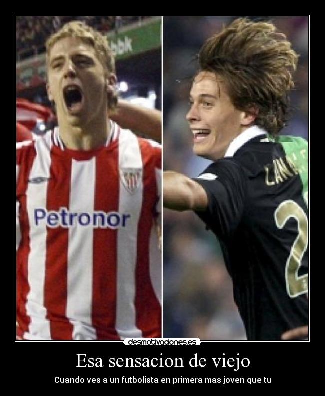 Esa sensacion de viejo - 