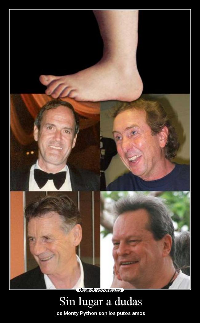 carteles monty python desmotivaciones
