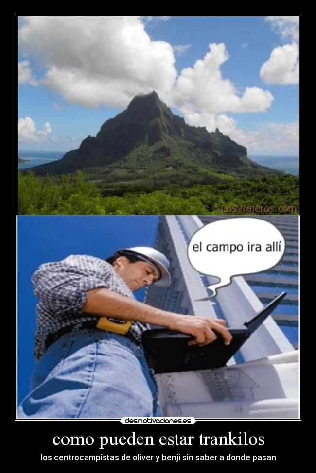 como pueden estar trankilos - 