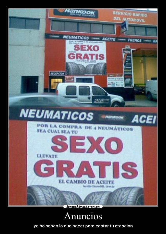 carteles anuncios desmotivaciones