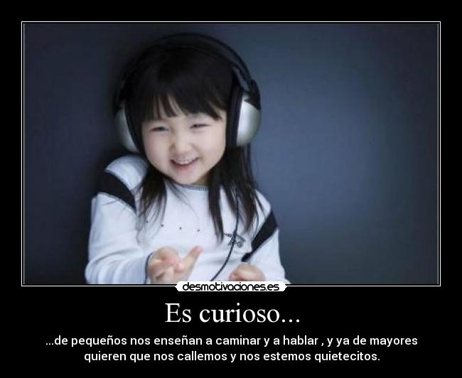 Es curioso... - 