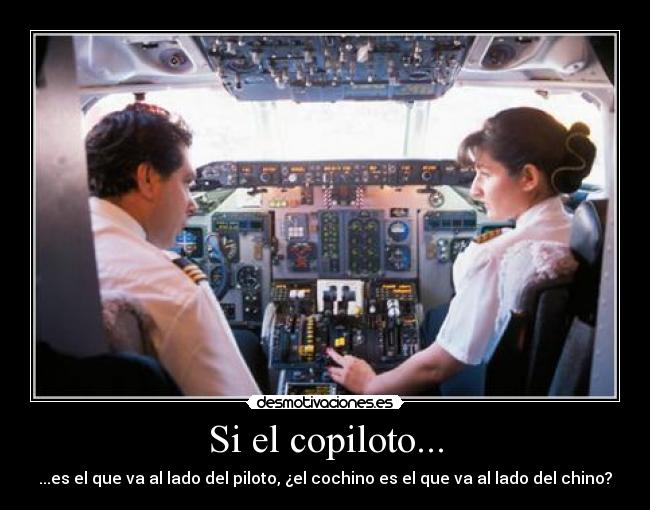 Si el copiloto... - 