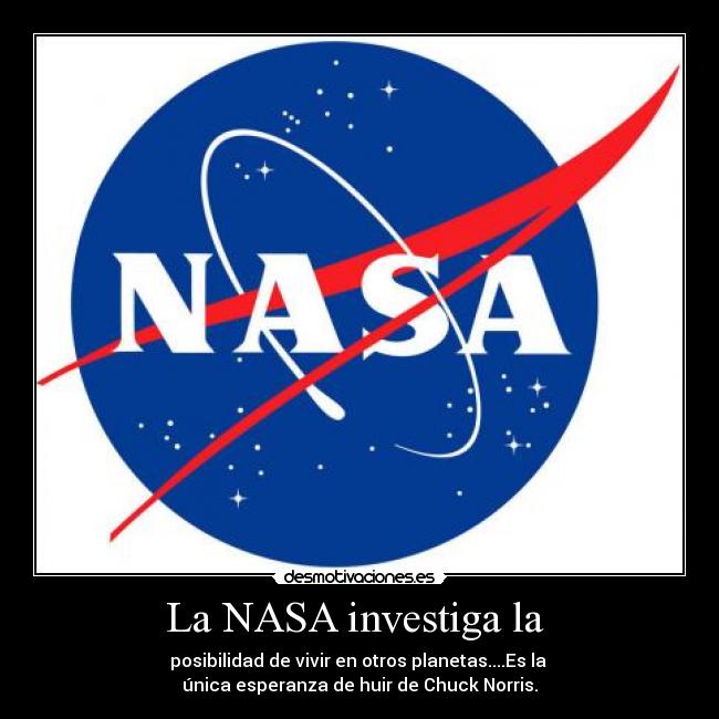 La NASA investiga la  - 