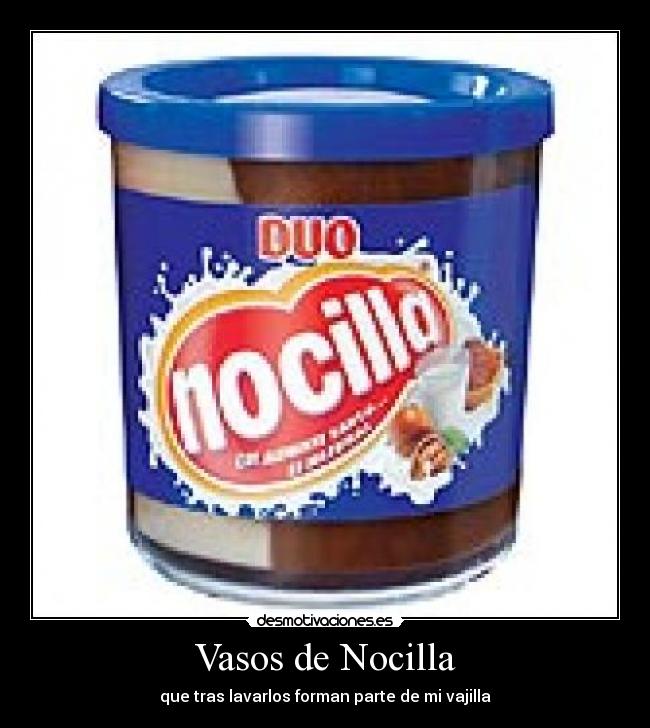 Vasos de Nocilla - 