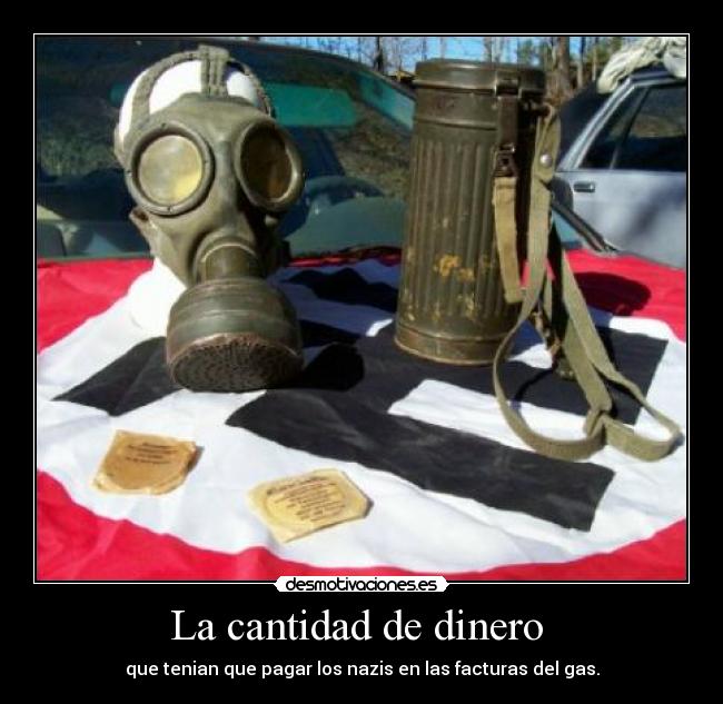 carteles dinero gas desmotivaciones