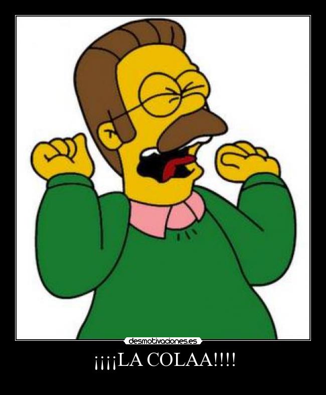 carteles ned flanders desmotivaciones