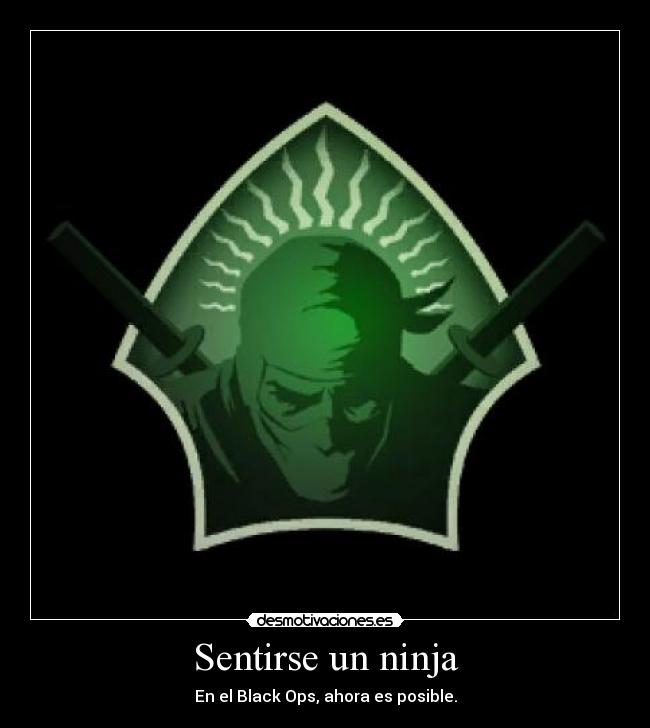 carteles ventaja ninja call desmotivaciones
