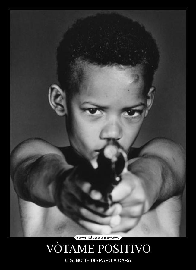 carteles nino disparando desmotivaciones
