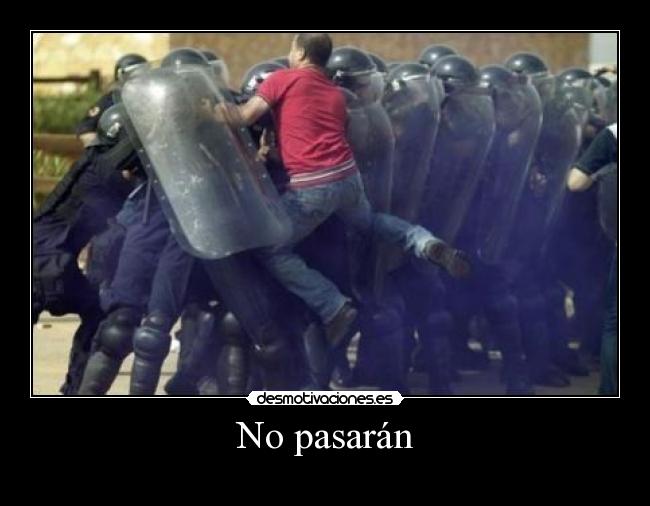 No pasarán -