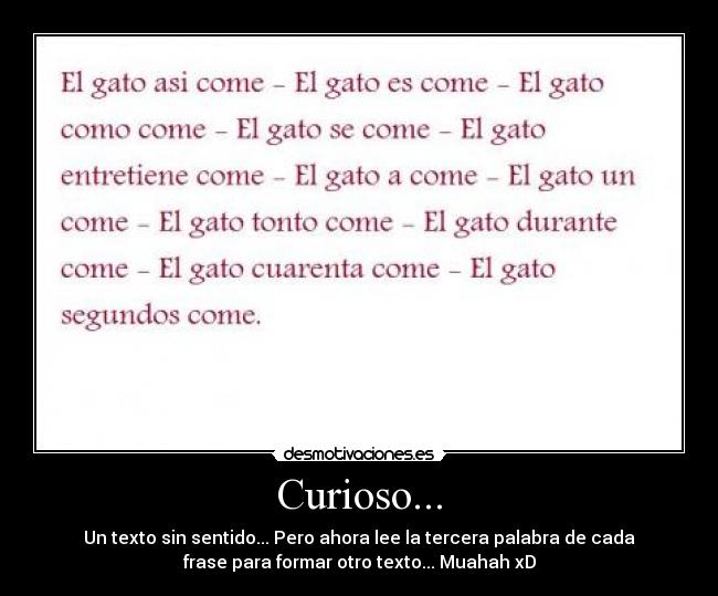 Curioso... - 