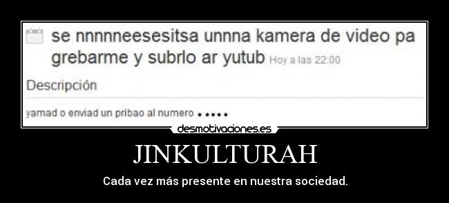JINKULTURAH - Cada vez más presente en nuestra sociedad.