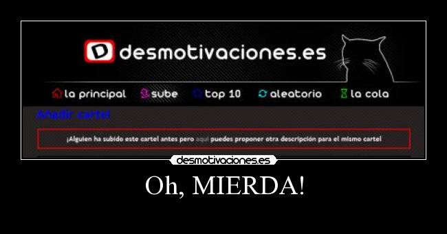 Oh, MIERDA! - 