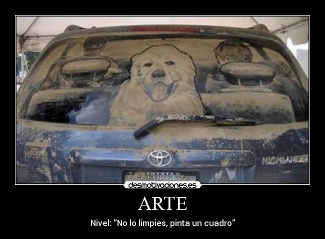 carteles arte arte desmotivaciones
