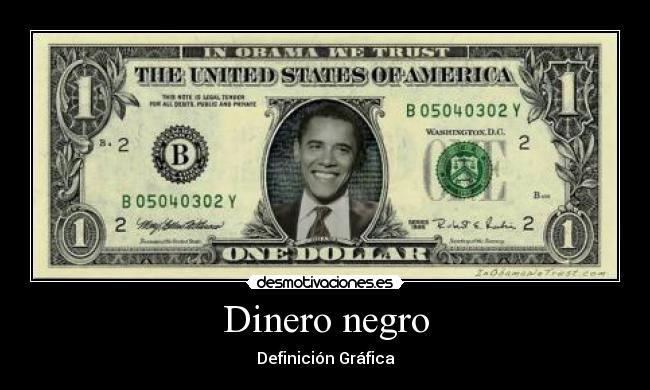 Dinero negro - Definición Gráfica