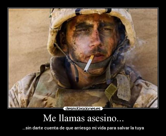 Me llamas asesino... - 