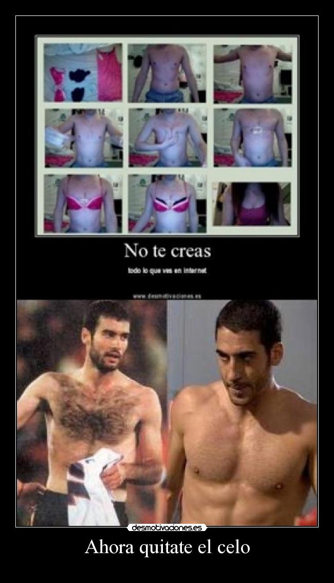 Ahora quitate el celo - 