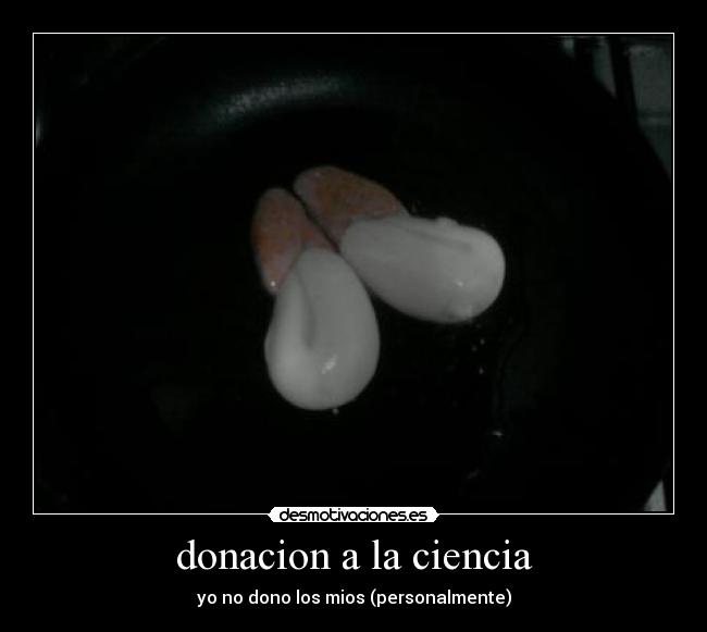 donacion a la ciencia -