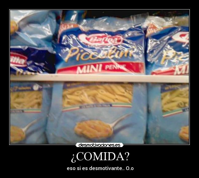 ¿COMIDA? - 