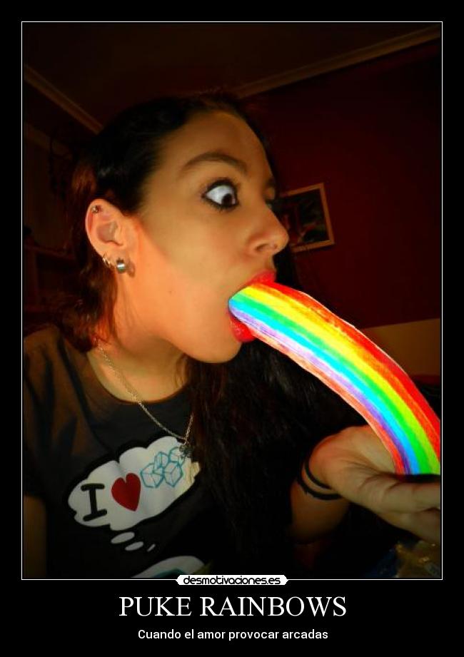 PUKE RAINBOWS - Cuando el amor provocar arcadas