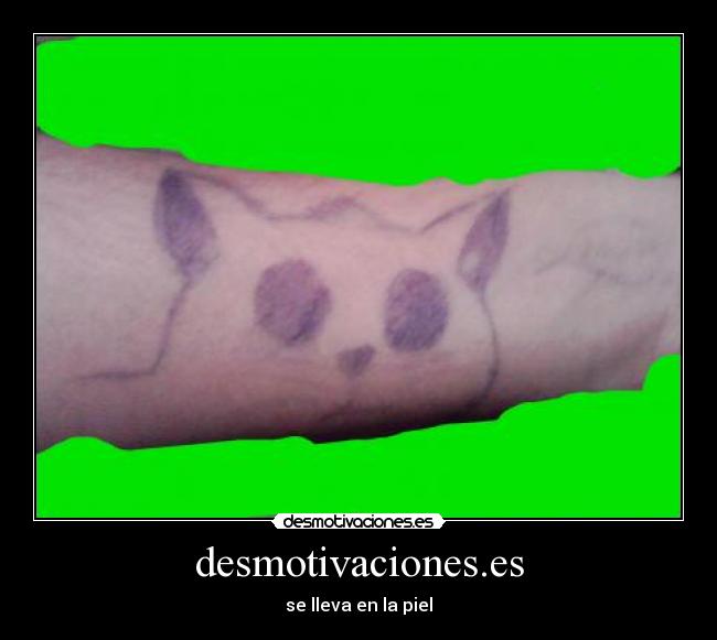 desmotivaciones.es - se lleva en la piel