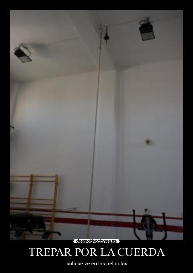 TREPAR POR LA CUERDA - 