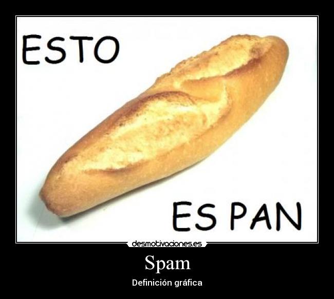 Spam - Definición gráfica