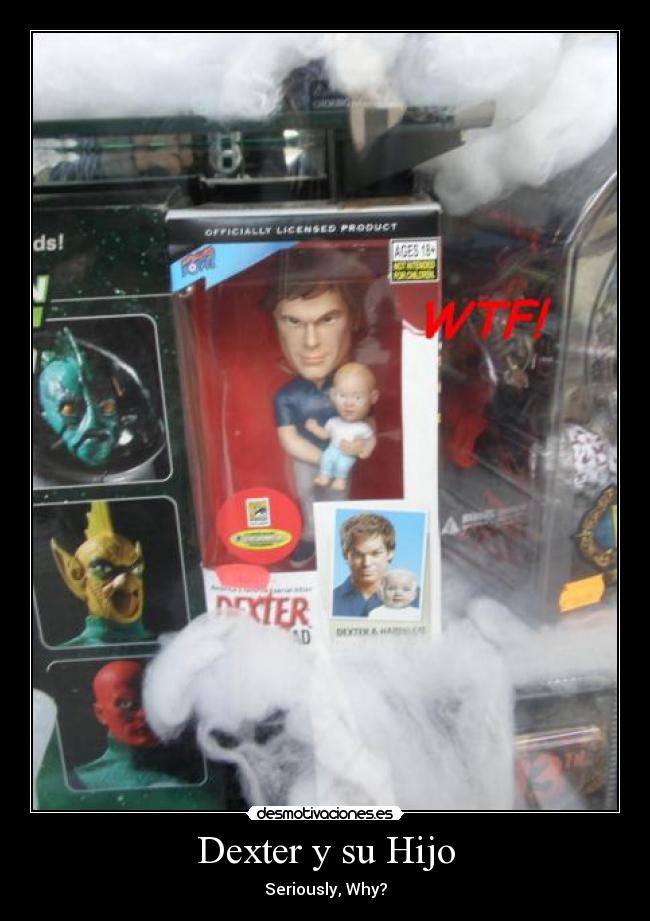 carteles dexter hijo desmotivaciones