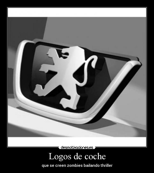 Logos de coche - que se creen zombies bailando thriller