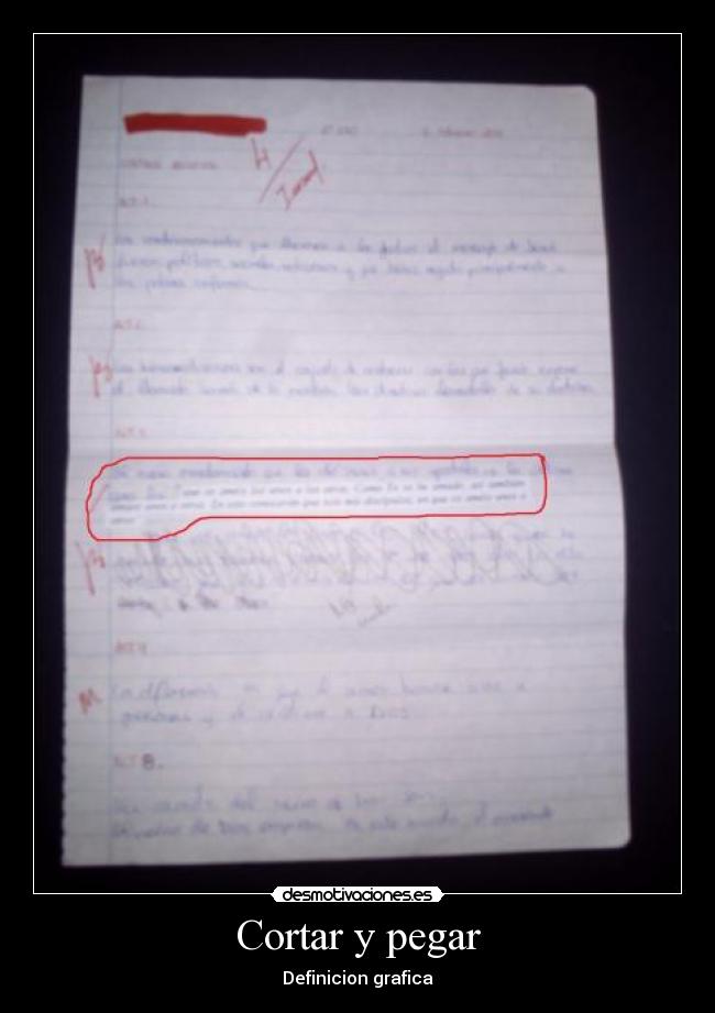 Cortar y pegar -