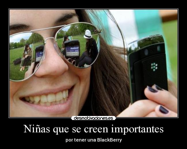 Niñas que se creen importantes - 