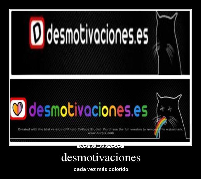 desmotivaciones - cada vez más colorido
