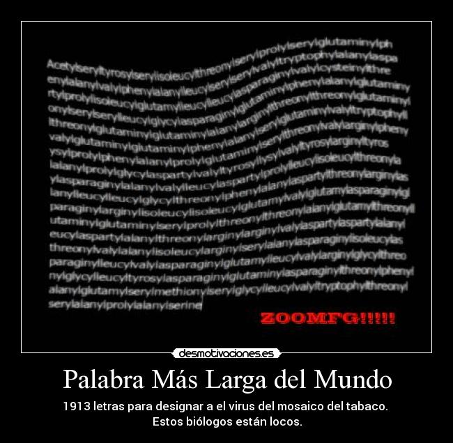 Palabra Más Larga del Mundo -