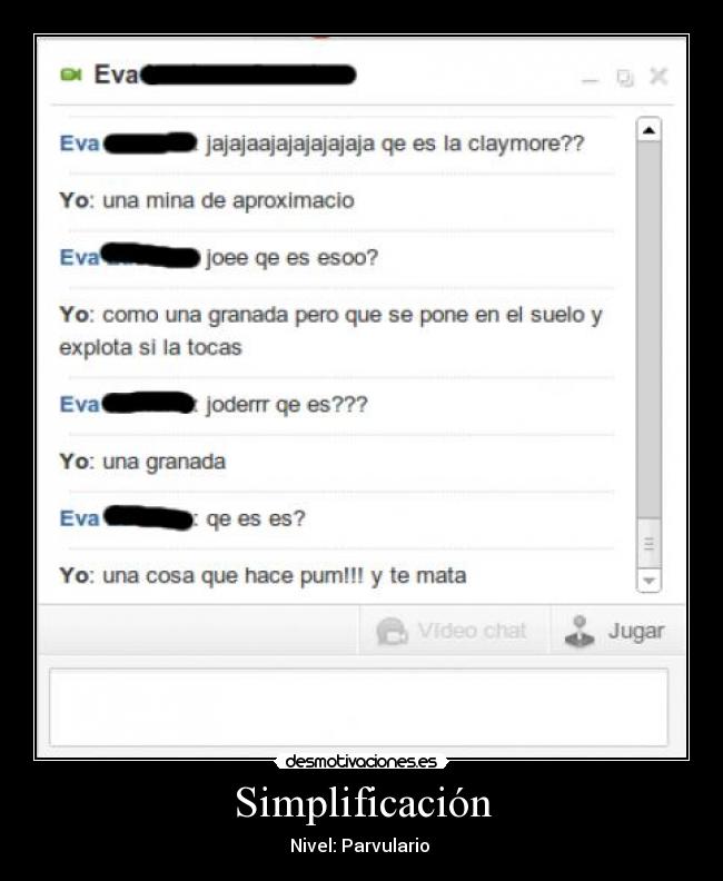 Simplificación - Nivel: Parvulario 