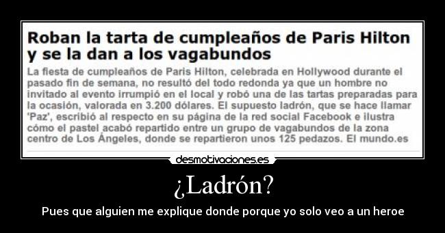 ¿Ladrón? - 