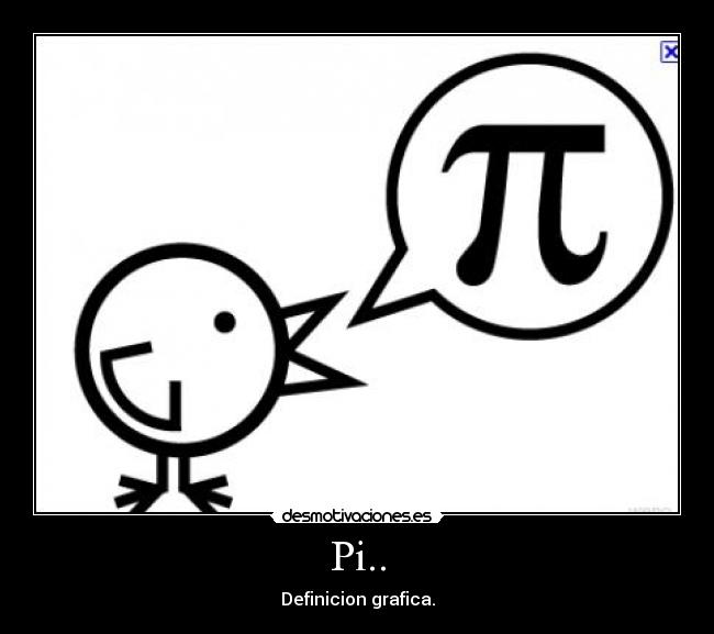 Pi.. - Definicion grafica.