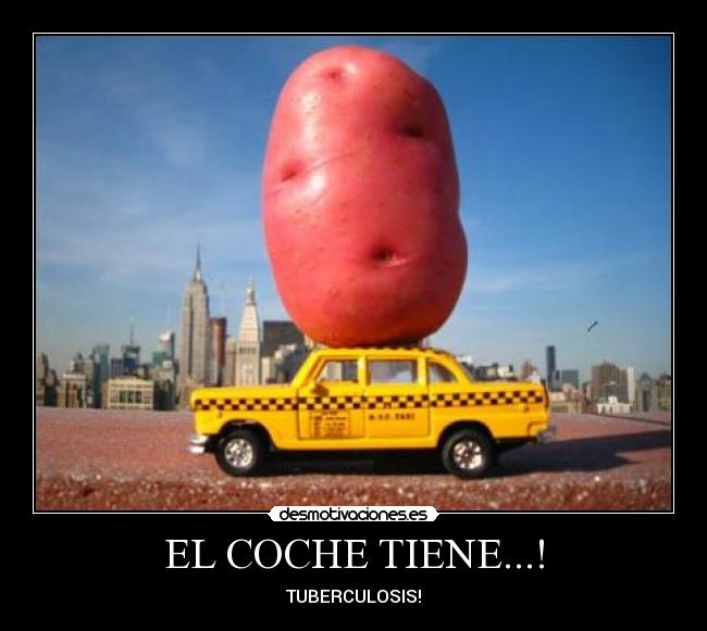 EL COCHE TIENE...! - TUBERCULOSIS!