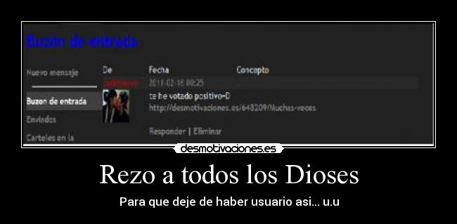 Rezo a todos los Dioses -