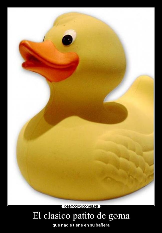 El clasico patito de goma - 