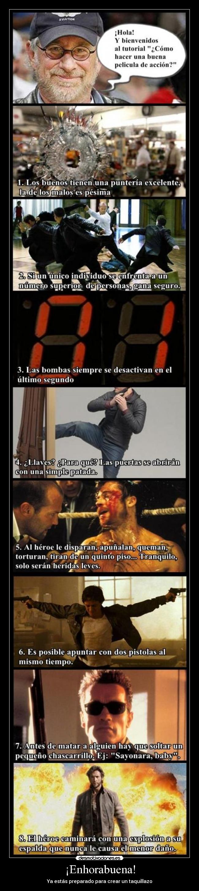 ¡Enhorabuena! - Ya estás preparado para crear un taquillazo