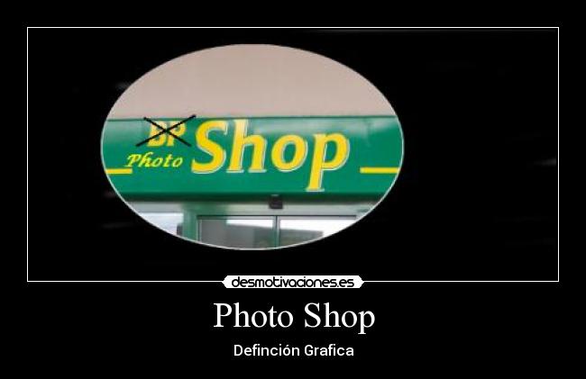 Photo Shop - Definción Grafica