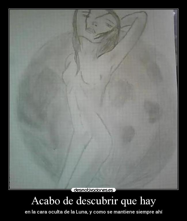 Acabo de descubrir que hay - en la cara oculta de la Luna, y como se mantiene siempre ahí