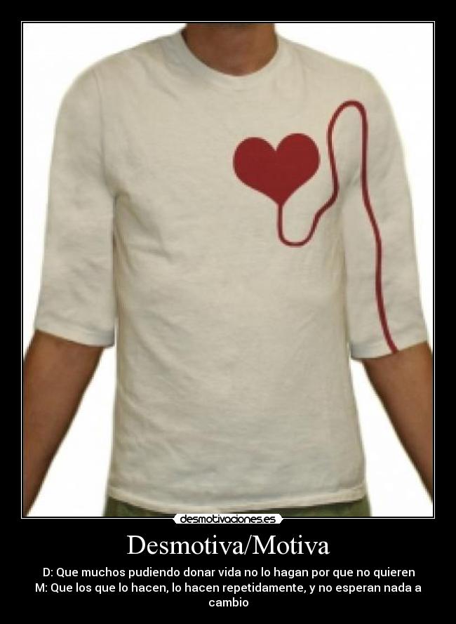 carteles donar sangre donar vida vida desmotiva motiva donacion sangre espana desmotivaciones