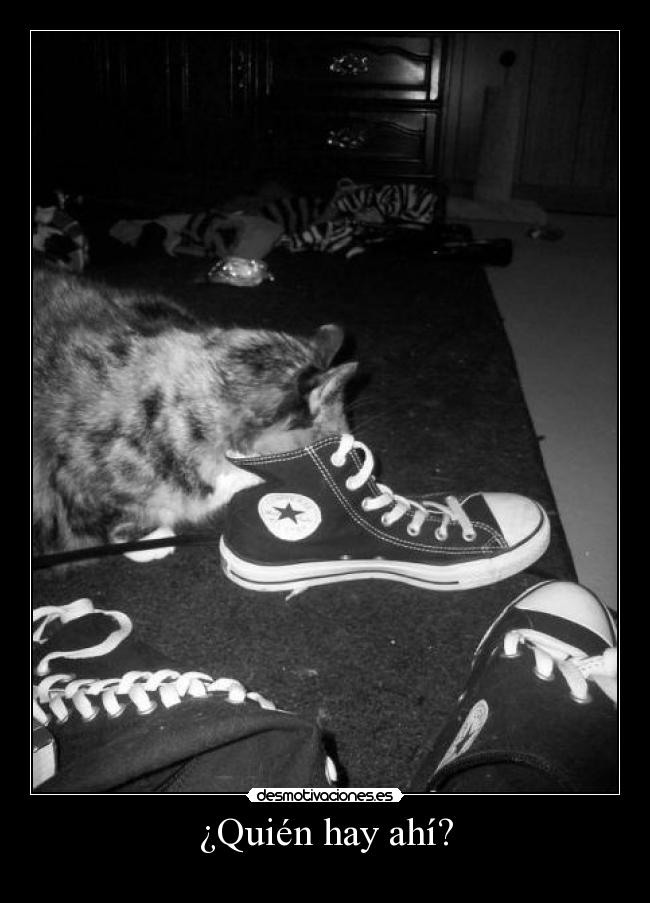 ¿Quién hay ahí? -