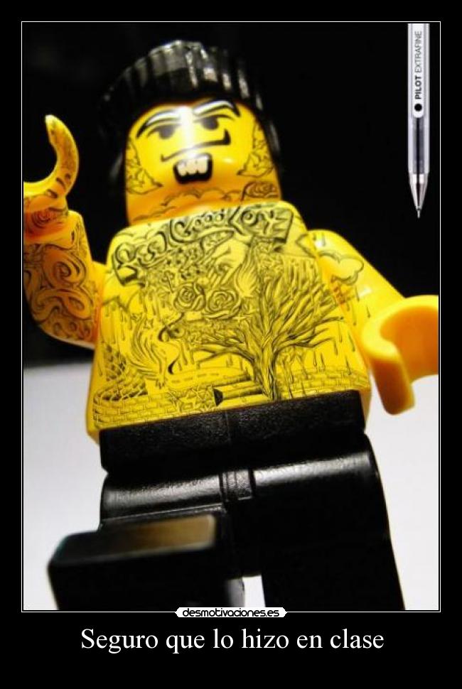 Seguro que lo hizo en clase -