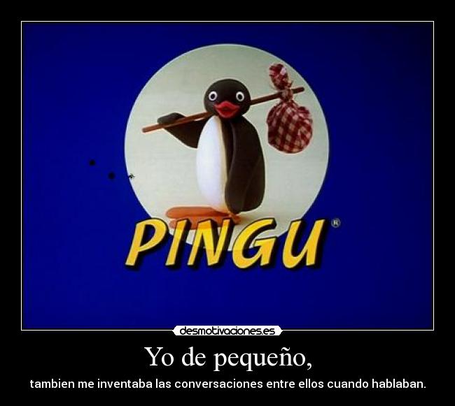 carteles pingu desmotivaciones